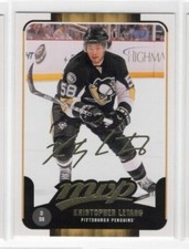 Kristopher Letang 11-12 Upper Deck MVP Base Common #66 Pittsburgh Penguins