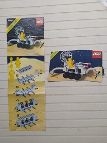 Lego Space Space Complete Manual Set 6880 Surface Explorer 1982 Vintage