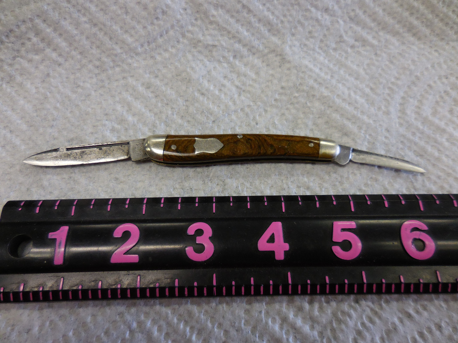 VINTAGE UTICA CUTLERY CO. TWO BLADE KNIFE eBay