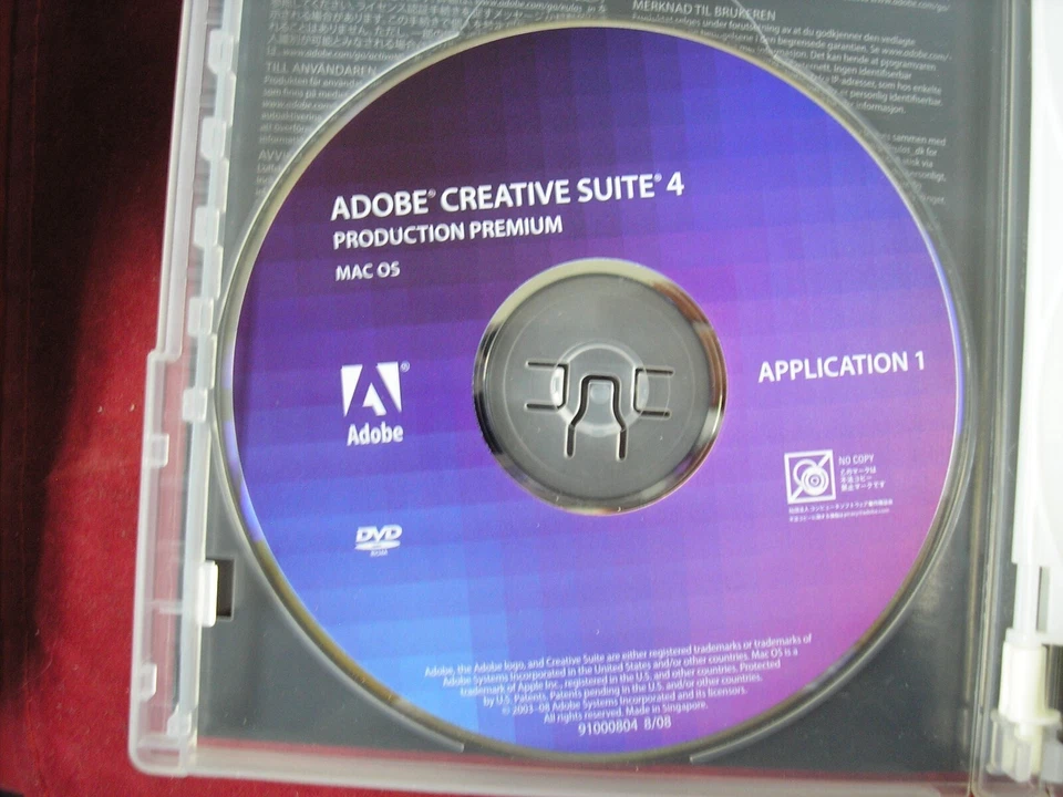 Adobe Creative Suite 4 Production Premium For Windows PC Full Retail DVD Version - Image 4 of 4