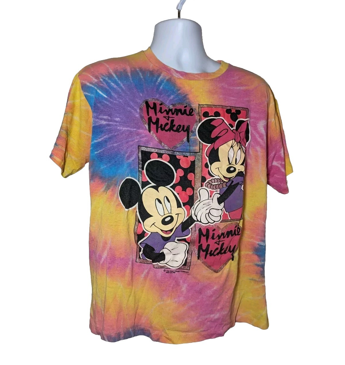 minnie mouse tie dye shirt