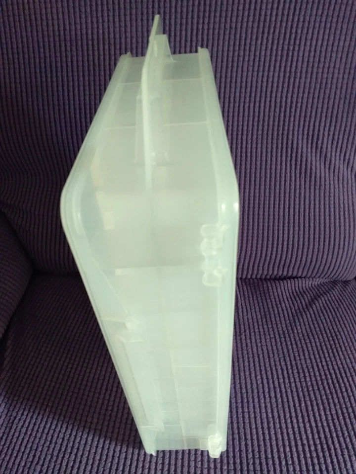 Creative Options Thread Organizer 46 Compartments 10.25" x 3.25" x 14.25" Clear - Image 3 of 4