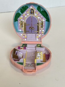 Polly Pocket Wedding Day Rose - 1989 - Mini Boîte Vintage