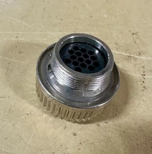 TE/AMP 208488-1 _16 Position Cir Conn Plug Housing Free Hanging Coupling Nut