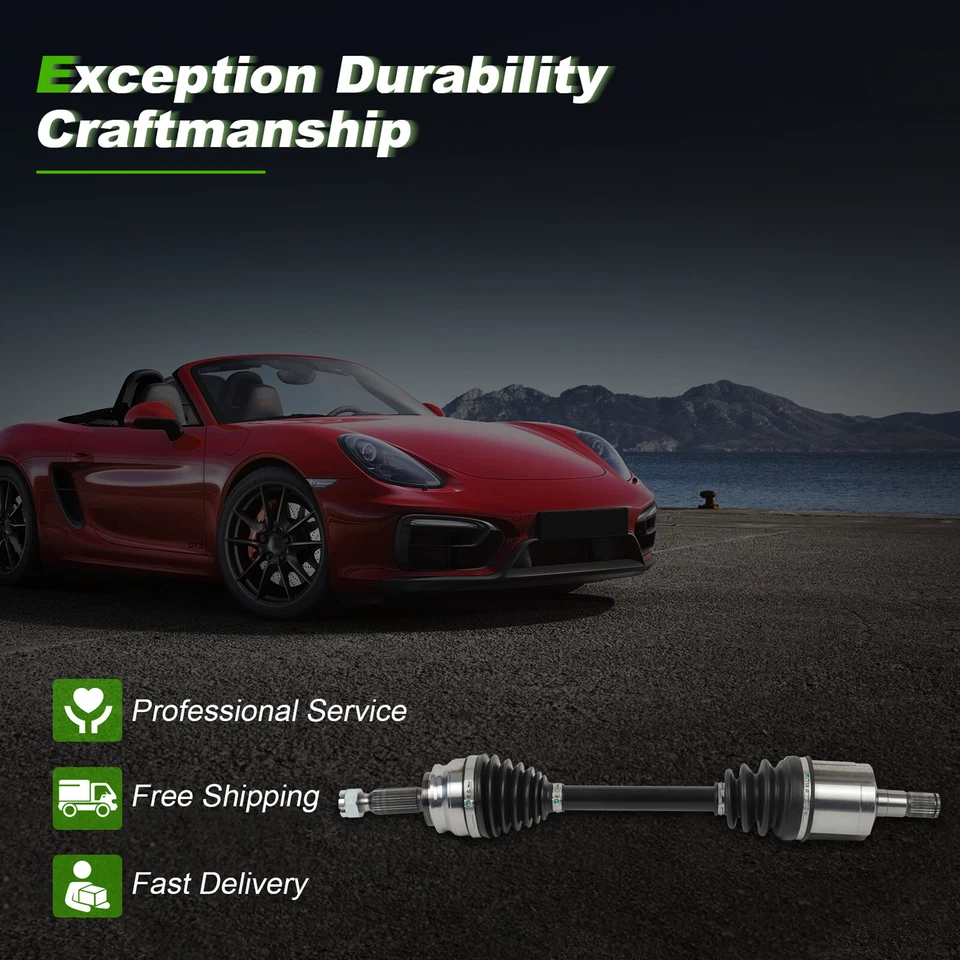 Eje delantero izquierdo FWD/4WD CV para Jeep Compass Patriot 2014-2017 2,4 L automático Foto 4 de 4