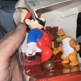 VTG Nintendo Hasbro 1988 Super Mario Bros Trophy Figure Hammer Brother Koopa NES