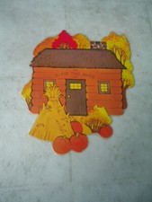 Fall Bless This House Haystack Pumpkins Die Cut Single Sided Wall Or Bulletin Bo