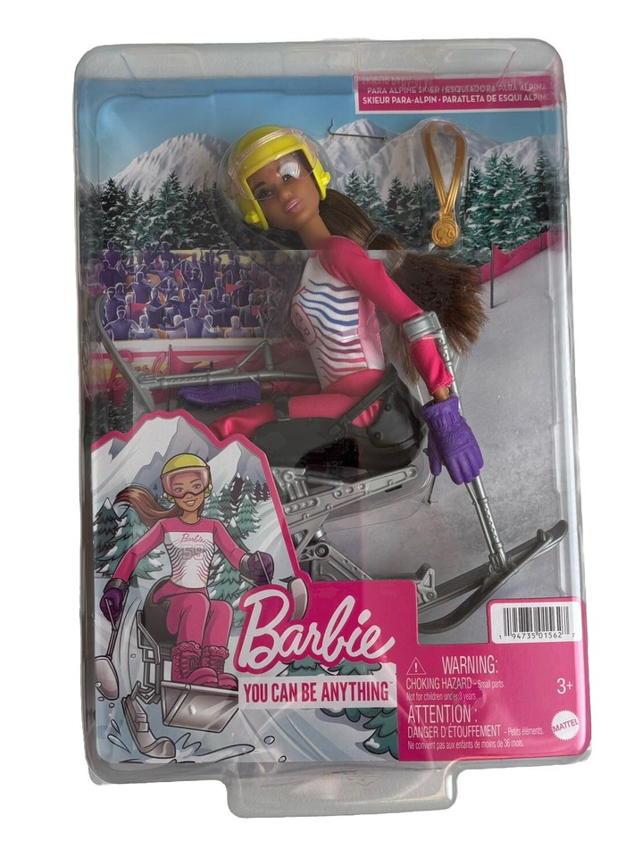 2021 Mattel BARBIE PARA ALPINE SKIER DOLL You Can Be Anything NIB! eBay