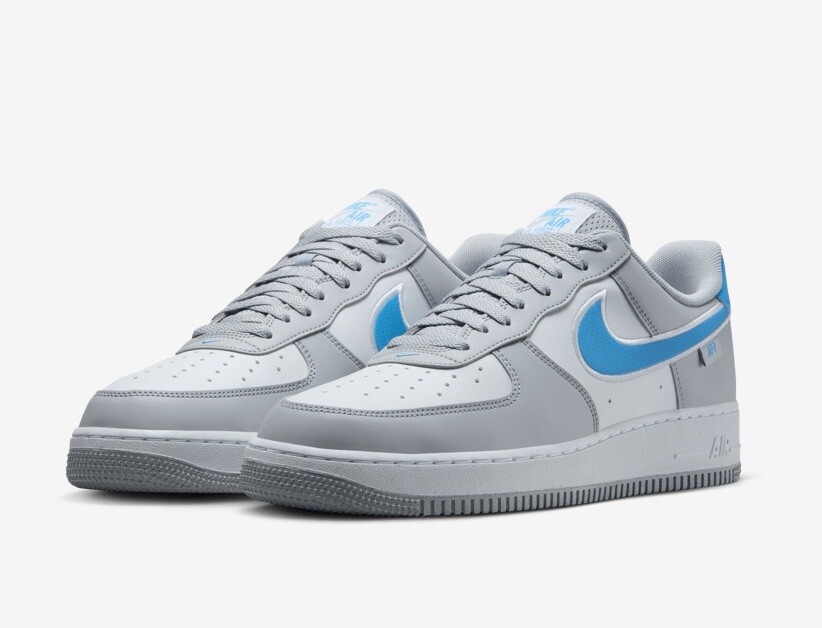 Nike Air Force 1 07 NN wolf grey university blue size 12 HM 0721