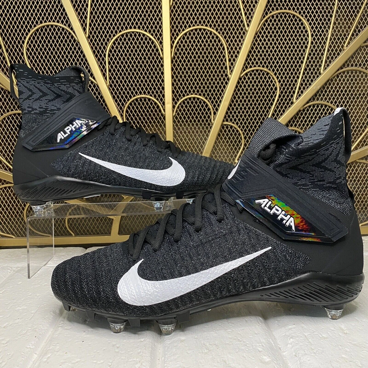 Nike Alpha Menace Elite 2 Black White for Sale | Authenticity