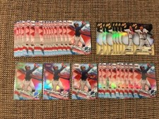 Lot (47) KEVIN MAITAN 2017 Bowman's Best cards 10 Refractor 26 base Green + Purp
