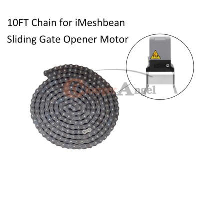 10FT Chain Fit iMeshbean Electric Automatic Sliding Gate Opener Motor （08B-1）US