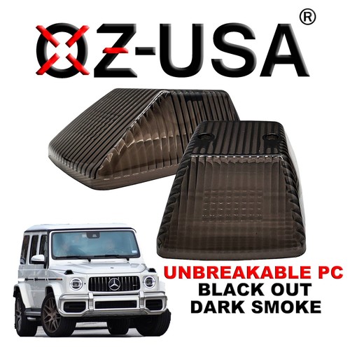 Smoke Turn Signal Lens Mercedes G Wagoon Class SUV 500 550 G63 G55 G550 G500 AMG