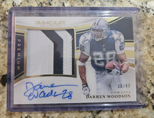 ✭ Immaculate Patch of Corner of #2 or #8 Auto DARREN WOODSON /99 2025 Cowboys ✭