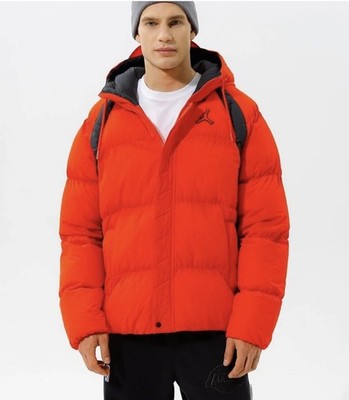 Nike Air Jordan Essential Puffer Jacket / Red / Size Medium /DA9806 673
