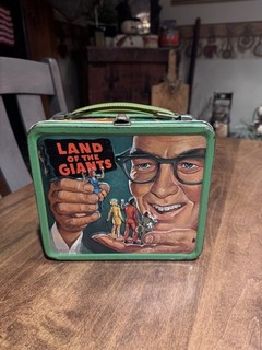 Vintage Land Of The Giants Metal Lunchbox