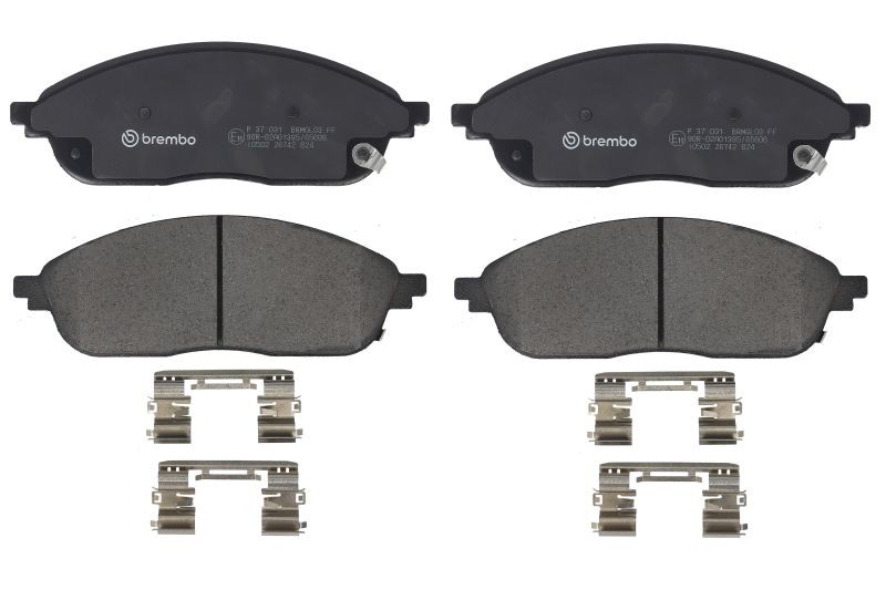 BREMBO Bremsbelagsatz, Scheibenbremse P 37 031 für JEEP - Bild 7