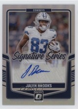 2024 Panini Donruss Optic Signature Series Holo Jalen Brooks #SSH-JBS Auto 1mt4