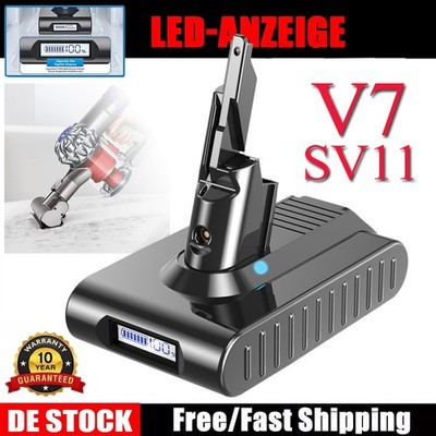 9000mAh Akku für Dyson V7 SV11 Motorhead Absolute V7 Animal Clean LED Anzeige