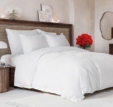 Ultra Soft King Size Duvet Cover 104 x 90 with 2 Pillow Cushions