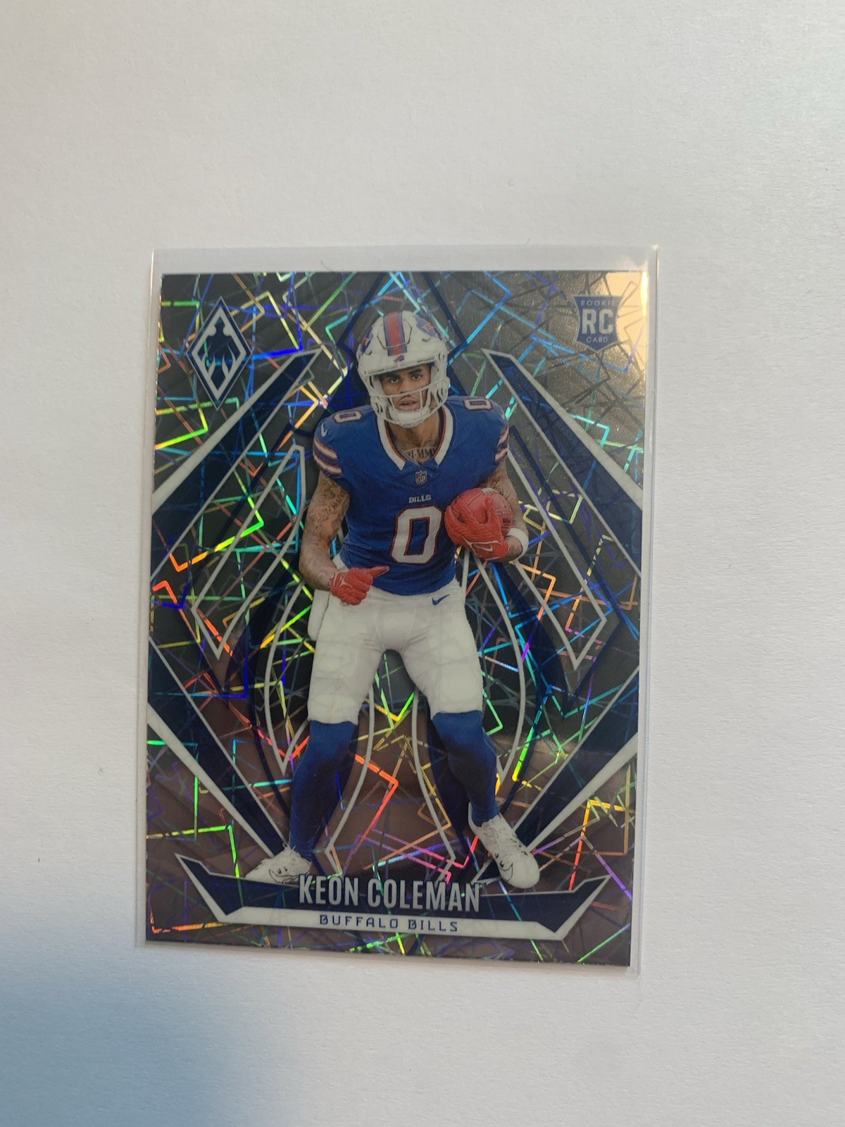 2024 Panini Phoenix Keon Coleman Lazer #213 Buffalo Bills