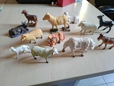 lotto 12 statuine animali vari presepio - presepe
