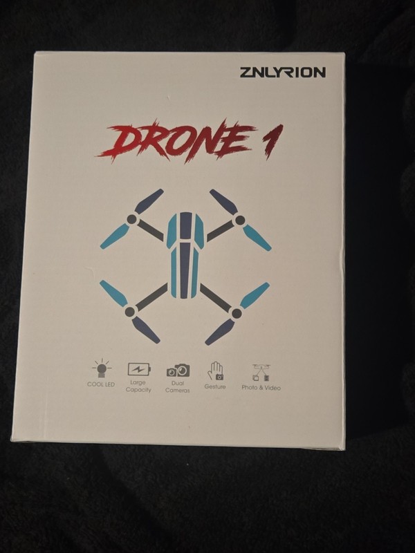 ZNLYRION Drone 1  has Dual  Cameras LED lights Large capacity battery