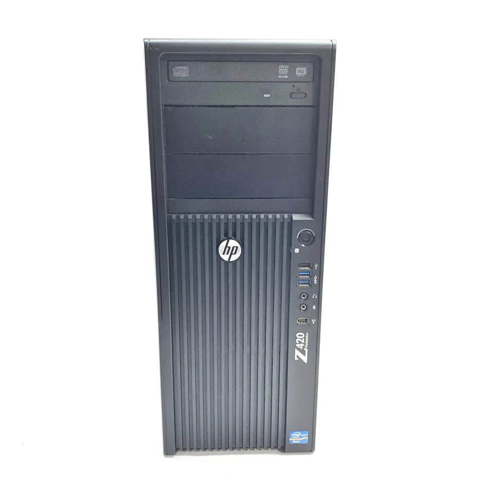 HP Z420 Workstation Tower XEON E5-2690 2.9GHz 24GB 120GB SSD Win10P Quadro K2000 - Image 2 of 4