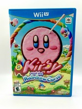 Kirby and the Rainbow Curse Game Nintendo Wii U 2015 Complete CIB PRISTINE Disc