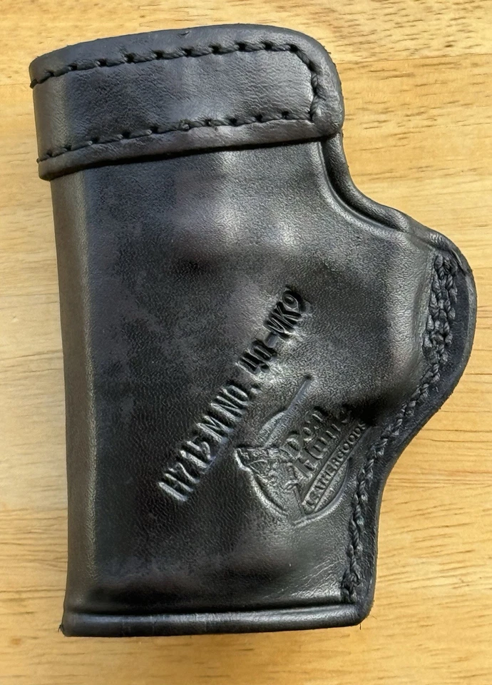Don Hume H715 Black Leather RT handed IWB Holster For KAHR MK9 PM9 - Image 2 of 2