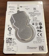 Seagate ST2000LM007 2TB SATA 2.5" 5400RPM HDD 100% Health Tested Hard Disk Drive