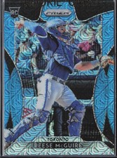 2019 Panini Prizm Reese McGuire RC Blue Mojo Prizm #ed 222/399 #65 Toronto