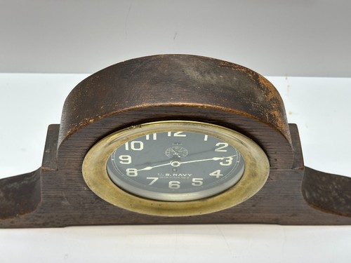 Reloj Chelsea 1909-1915 US Navy Deck No. Barco Boston 8 días Primera Guerra Mundial - Vientos y carreras - Imagen 3 de 9
