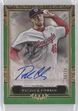 2020 Topps Five Star Auto Green 1/15 Patrick Corbin #FSA-PC Auto 2p7