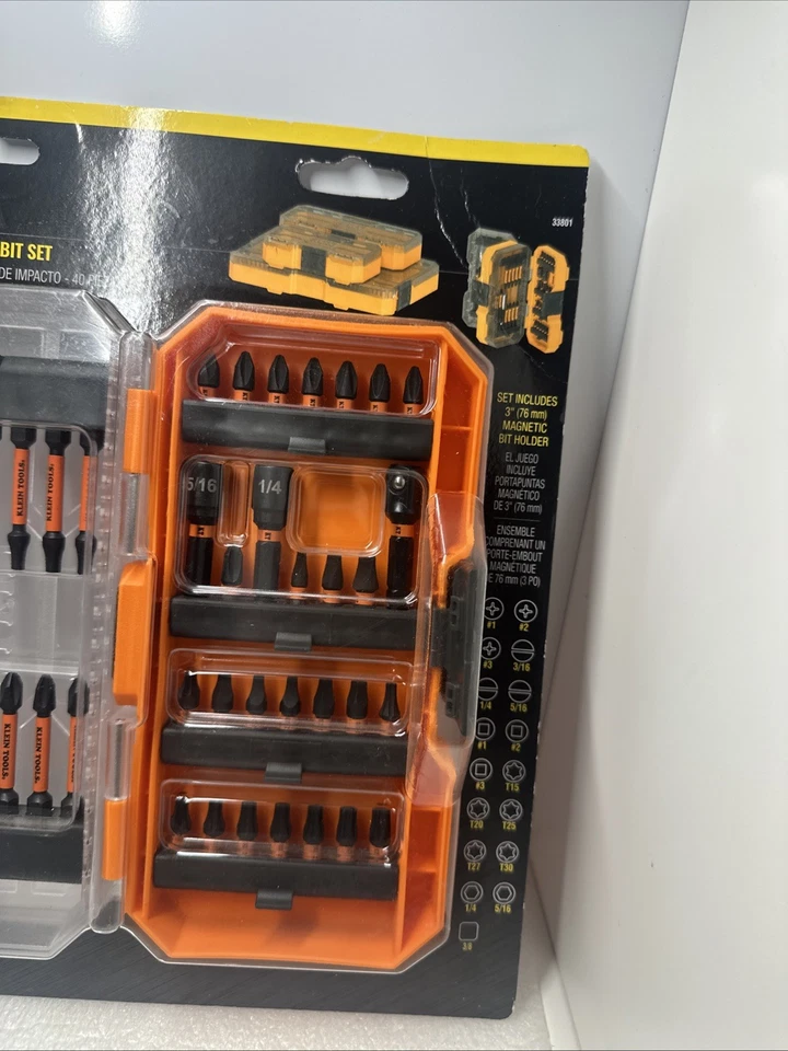 Klein Tools ProFlex Impact Driver Bit Set, 40-Piece - Image 3 of 4