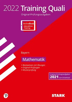 STARK Training Abschlussprüfung Quali Mittelschule 2022 - Mathematik 9. Klasse -