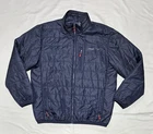 Vineyard Vines Jacket Mens Large Navy PrimaLoft Quilted Puffer Full Zip Outdoor
