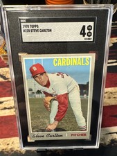 1970 Topps Steve Carlton #220 SGC 4