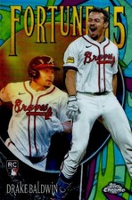 2025 Topps Chrome Update #F15-19 Drake Baldwin Fortune 15
