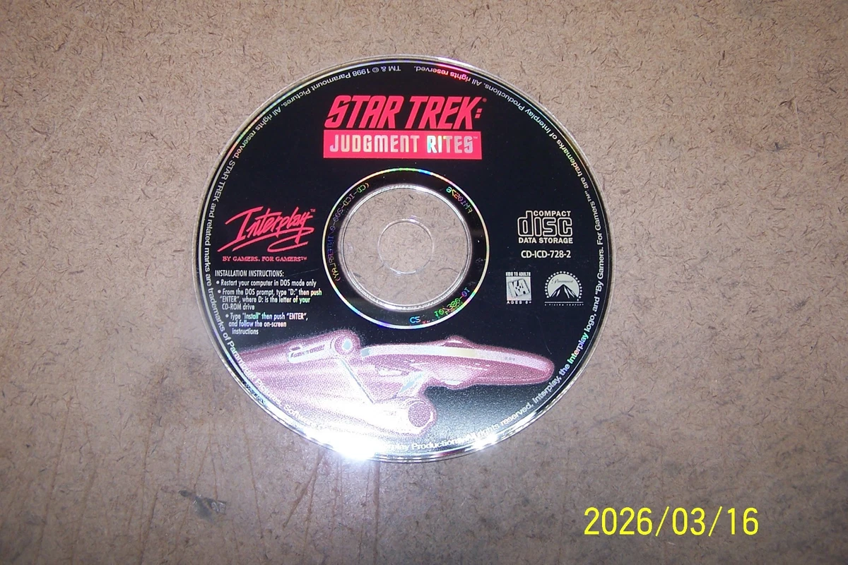 star trek judgment rites products for sale | eBay