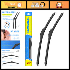 22 Silicone Wiper Blades Set For Ford F-150 Expedition Ram 2500 Escalade - A 22 Silicone Wiper Blades Set For Ford F-150 Expedition Ram 2500 Escalade - A