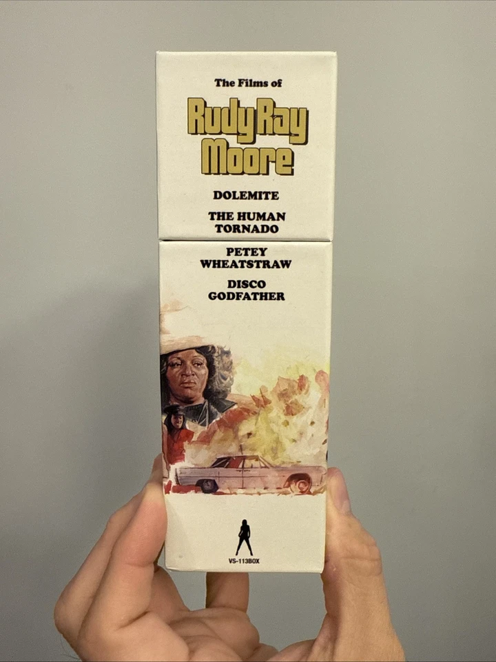 Rudy Ray Moore 'The Films of Rudy Ray Moore' Box Set Vinegar Syndrome (BOX ONLY) Foto 2 de 4