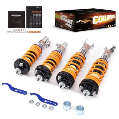 MaXpeedingrods Comfort 1 Coilover Stainless Steel Body For HONDA CIVIC 1996-2000
