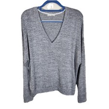 Aritzia Wilfred Free Women's Sweater Gray Long Sleeve Size M Medium