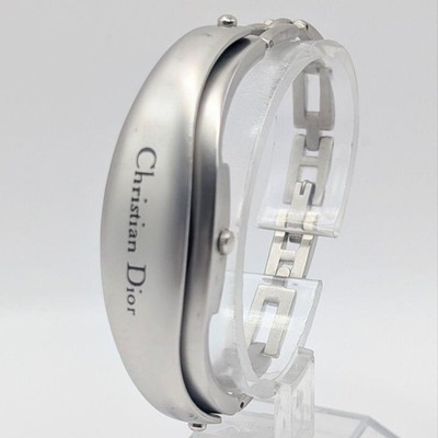 Christian Dior クリスチャンディオール 腕時計 WB8101 稼働 Christian Dior Wristwatch WB8101 Navy Dial Silver Band Quartz