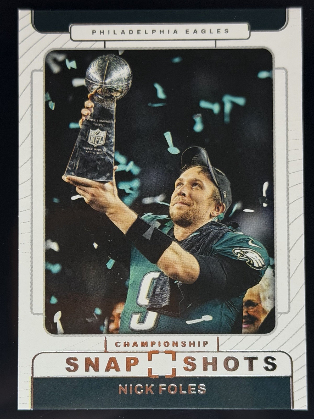 2025 Panini Photogenic Nick Foles Championship Snapshots #4