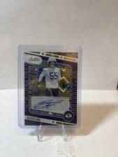 💥2024 Panini Absolute Braden Fiske (RC) Auto Blue /50 #139 Los Angeles Rams💥