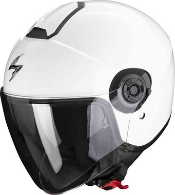 SCORPION JET Motorradhelm EXO-CITY II SOLID Weiß glänzend