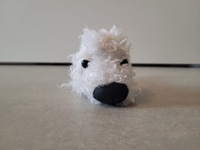 THE DOG Collection: Plüsch Stofftier Hund Pudel ca. 12 cm lang