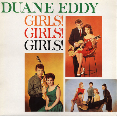 Lp Duane Eddy Girls! Girls! Girls! Deutscher Vinyl Nachdruck weiß mint